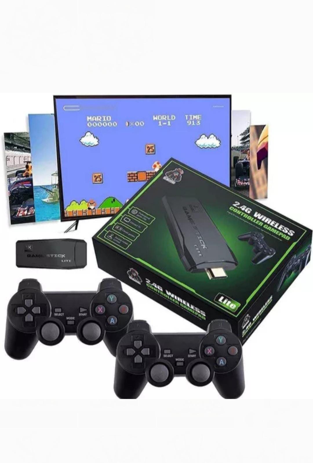 Consola Retro Hdmi 2 Controles Inalambri
